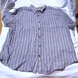 Madewell perfect fit  linen button down men’s XL shirt